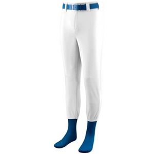 Augusta 811A Youth Softball & Baseball Pant, White - Medium
